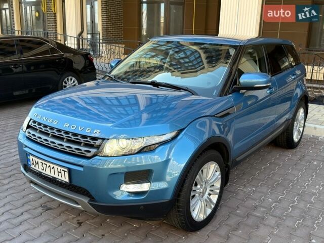 Синій Ленд Ровер Рендж Ровер Евок, об'ємом двигуна 2.18 л та пробігом 178 тис. км за 15900 $, фото 9 на Automoto.ua