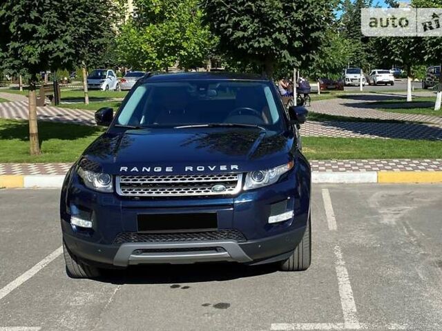 Синий Ленд Ровер Рендж Ровер Эвок, объемом двигателя 2 л и пробегом 187 тыс. км за 19900 $, фото 1 на Automoto.ua
