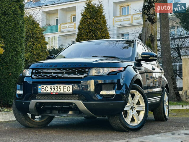 Синий Ленд Ровер Рендж Ровер Эвок, объемом двигателя 2 л и пробегом 156 тыс. км за 16000 $, фото 1 на Automoto.ua