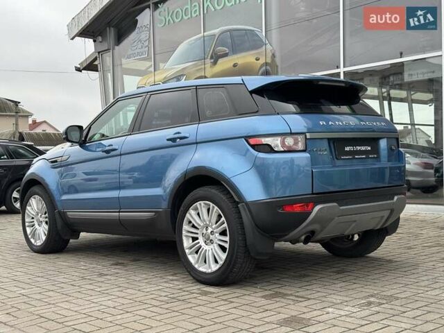 Синій Ленд Ровер Рендж Ровер Евок, об'ємом двигуна 2.18 л та пробігом 175 тис. км за 19900 $, фото 7 на Automoto.ua