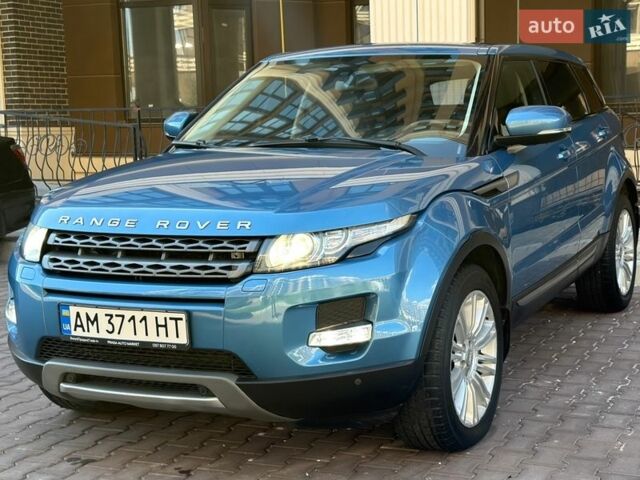Синій Ленд Ровер Рендж Ровер Евок, об'ємом двигуна 2.18 л та пробігом 178 тис. км за 15900 $, фото 1 на Automoto.ua