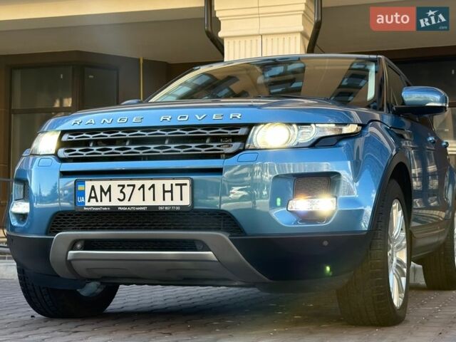 Синій Ленд Ровер Рендж Ровер Евок, об'ємом двигуна 2.18 л та пробігом 178 тис. км за 15900 $, фото 6 на Automoto.ua