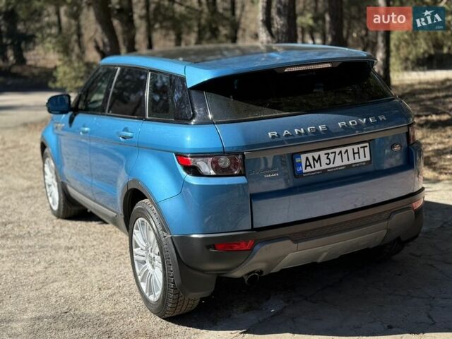 Синий Ленд Ровер Рендж Ровер Эвок, объемом двигателя 2.18 л и пробегом 178 тыс. км за 17900 $, фото 2 на Automoto.ua