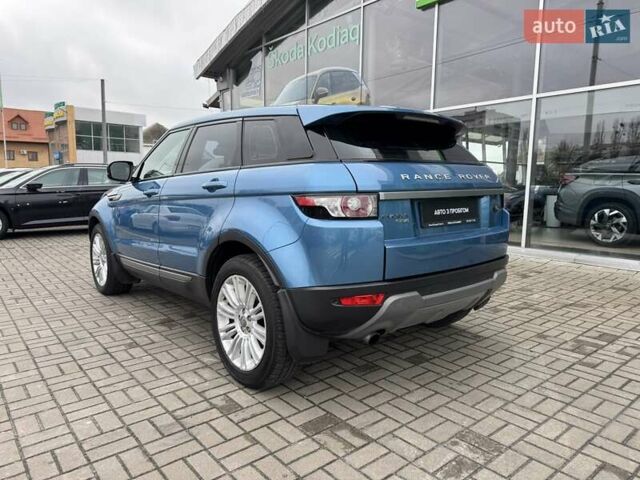 Синій Ленд Ровер Рендж Ровер Евок, об'ємом двигуна 2.18 л та пробігом 175 тис. км за 19900 $, фото 8 на Automoto.ua