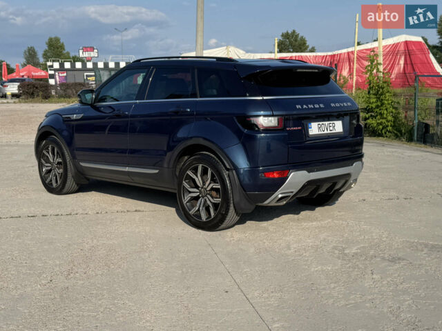 Синій Ленд Ровер Рендж Ровер Евок, об'ємом двигуна 2 л та пробігом 199 тис. км за 16000 $, фото 11 на Automoto.ua