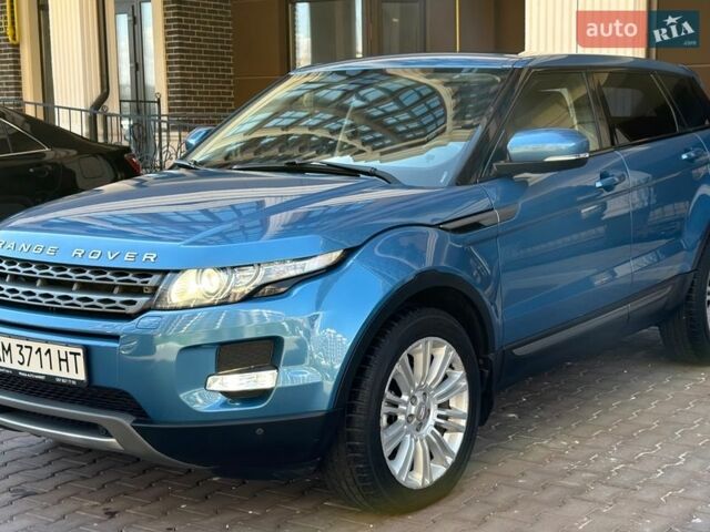 Синій Ленд Ровер Рендж Ровер Евок, об'ємом двигуна 2.18 л та пробігом 178 тис. км за 15900 $, фото 3 на Automoto.ua