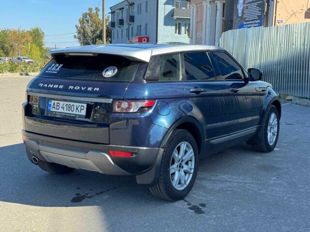 Синій Ленд Ровер Рендж Ровер Евок, об'ємом двигуна 2.2 л та пробігом 230 тис. км за 15500 $, фото 5 на Automoto.ua