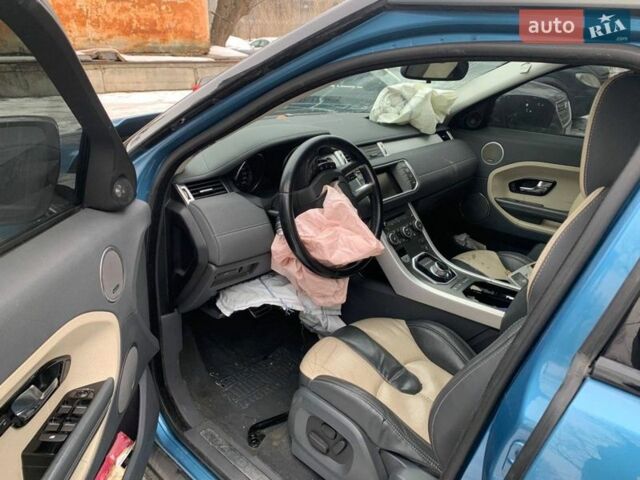 Синий Ленд Ровер Рендж Ровер Эвок, объемом двигателя 2.2 л и пробегом 100 тыс. км за 6700 $, фото 3 на Automoto.ua