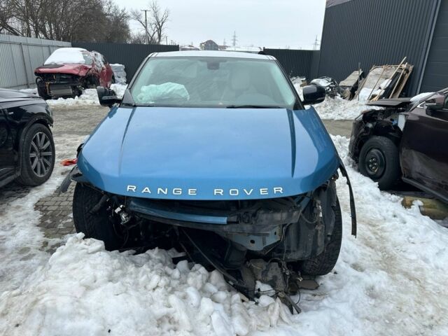 Синий Ленд Ровер Рендж Ровер Эвок, объемом двигателя 2.2 л и пробегом 170 тыс. км за 8000 $, фото 4 на Automoto.ua