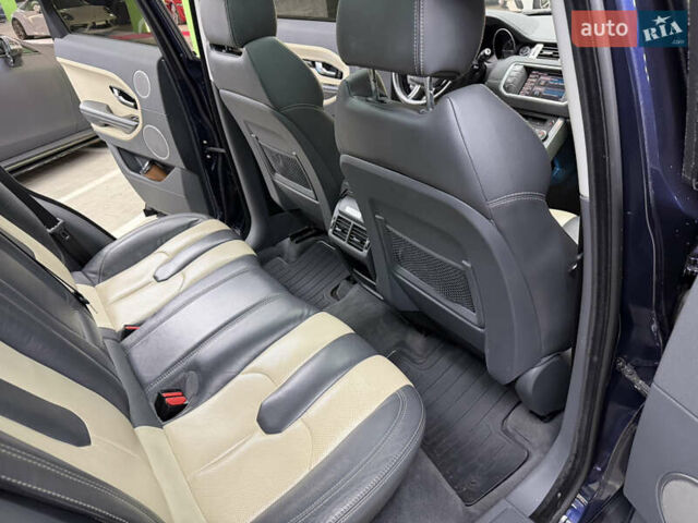 Синій Ленд Ровер Рендж Ровер Евок, об'ємом двигуна 2.2 л та пробігом 107 тис. км за 19000 $, фото 11 на Automoto.ua