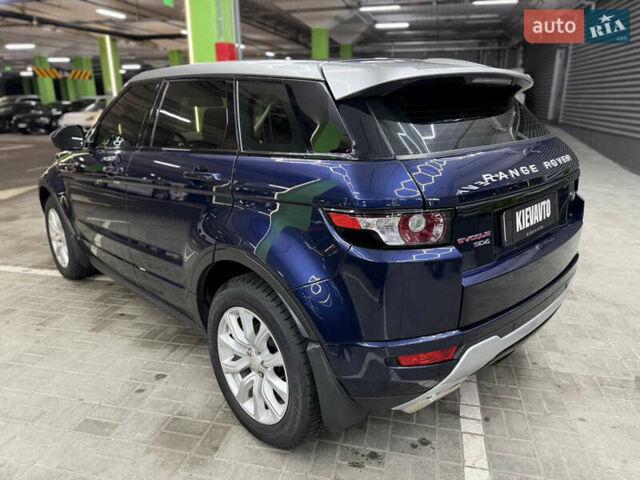 Синій Ленд Ровер Рендж Ровер Евок, об'ємом двигуна 2.2 л та пробігом 107 тис. км за 19000 $, фото 4 на Automoto.ua