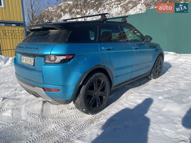 Синий Ленд Ровер Рендж Ровер Эвок, объемом двигателя 2.18 л и пробегом 177 тыс. км за 22750 $, фото 3 на Automoto.ua