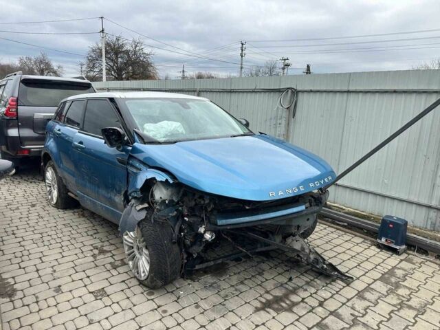 Синий Ленд Ровер Рендж Ровер Эвок, объемом двигателя 2.2 л и пробегом 100 тыс. км за 6700 $, фото 1 на Automoto.ua