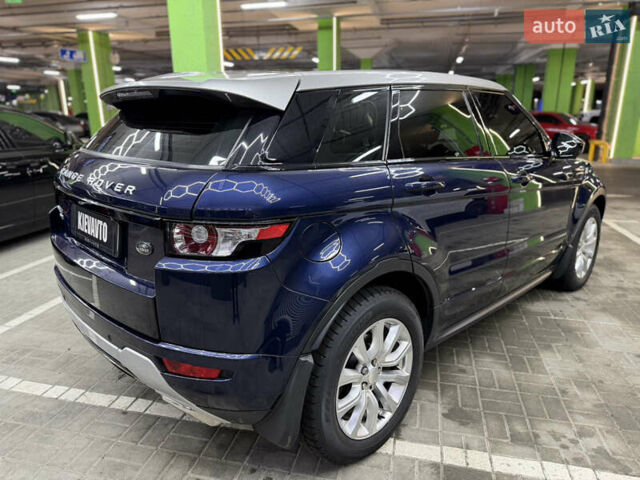 Синій Ленд Ровер Рендж Ровер Евок, об'ємом двигуна 2.2 л та пробігом 107 тис. км за 19000 $, фото 2 на Automoto.ua