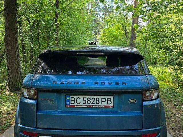 Синій Ленд Ровер Рендж Ровер Евок, об'ємом двигуна 2.18 л та пробігом 215 тис. км за 18700 $, фото 1 на Automoto.ua