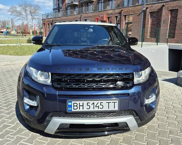 Синий Ленд Ровер Рендж Ровер Эвок, объемом двигателя 2.18 л и пробегом 90 тыс. км за 20500 $, фото 1 на Automoto.ua