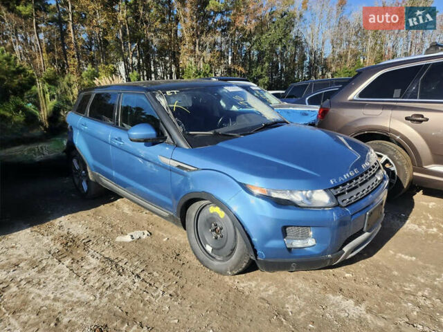 Синий Ленд Ровер Рендж Ровер Эвок, объемом двигателя 2 л и пробегом 200 тыс. км за 9500 $, фото 2 на Automoto.ua