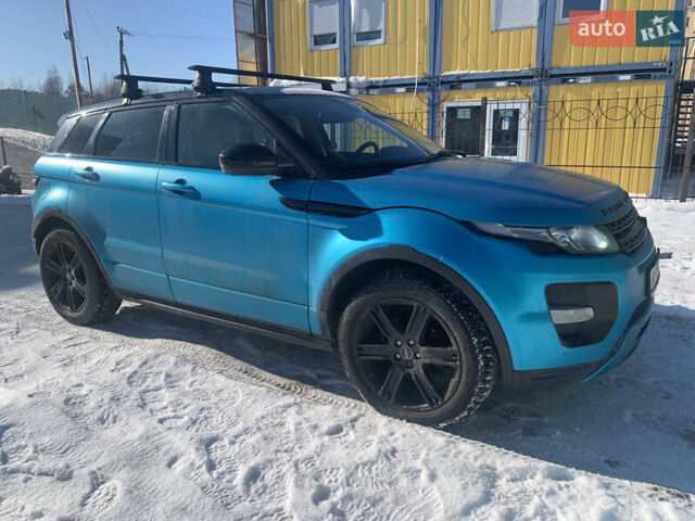 Синий Ленд Ровер Рендж Ровер Эвок, объемом двигателя 2.18 л и пробегом 177 тыс. км за 22750 $, фото 2 на Automoto.ua