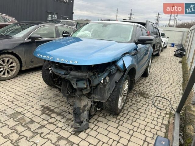 Синий Ленд Ровер Рендж Ровер Эвок, объемом двигателя 2.2 л и пробегом 100 тыс. км за 6700 $, фото 1 на Automoto.ua