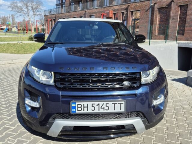 Синій Ленд Ровер Рендж Ровер Евок, об'ємом двигуна 2.18 л та пробігом 90 тис. км за 18200 $, фото 1 на Automoto.ua