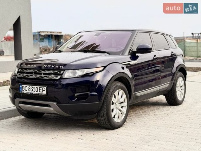 Синій Ленд Ровер Рендж Ровер Евок, об'ємом двигуна 2 л та пробігом 116 тис. км за 13999 $, фото 1 на Automoto.ua