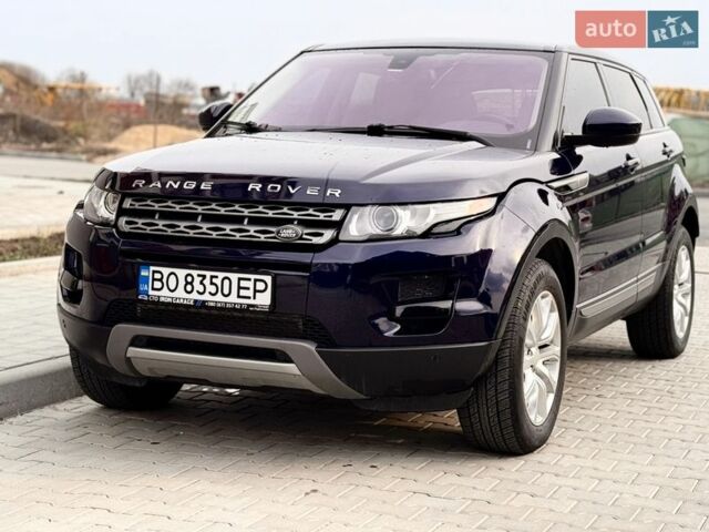 Синій Ленд Ровер Рендж Ровер Евок, об'ємом двигуна 2 л та пробігом 116 тис. км за 13999 $, фото 2 на Automoto.ua