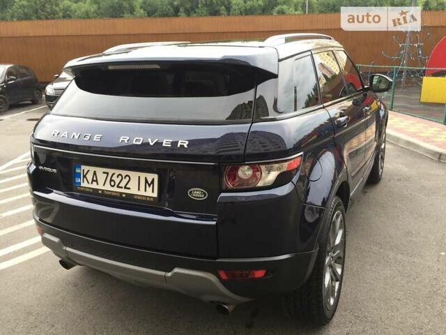 Синий Ленд Ровер Рендж Ровер Эвок, объемом двигателя 2 л и пробегом 99 тыс. км за 17500 $, фото 5 на Automoto.ua