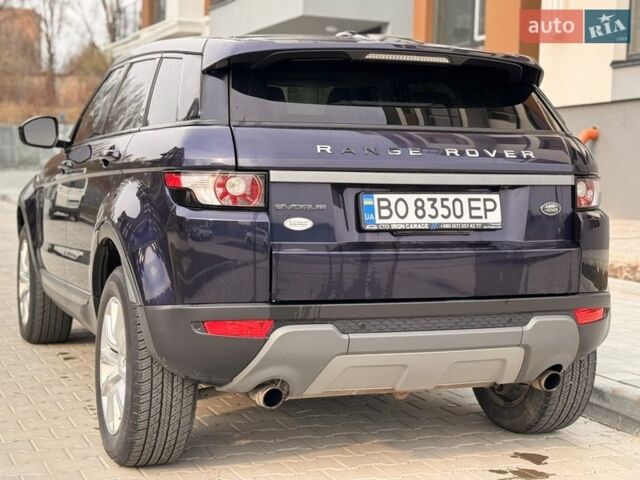 Синій Ленд Ровер Рендж Ровер Евок, об'ємом двигуна 2 л та пробігом 116 тис. км за 13999 $, фото 23 на Automoto.ua