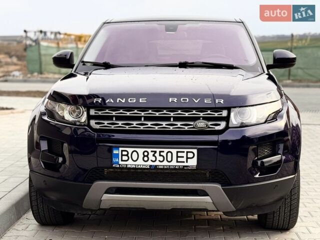 Синій Ленд Ровер Рендж Ровер Евок, об'ємом двигуна 2 л та пробігом 116 тис. км за 13999 $, фото 4 на Automoto.ua