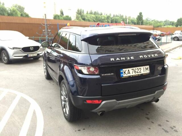 Синий Ленд Ровер Рендж Ровер Эвок, объемом двигателя 2 л и пробегом 99 тыс. км за 17500 $, фото 6 на Automoto.ua