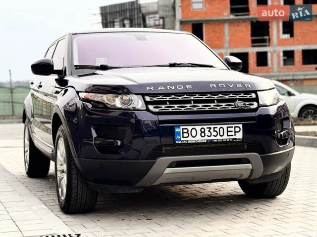 Синій Ленд Ровер Рендж Ровер Евок, об'ємом двигуна 2 л та пробігом 116 тис. км за 13999 $, фото 6 на Automoto.ua