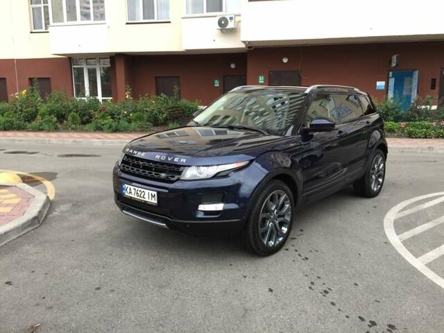 Синий Ленд Ровер Рендж Ровер Эвок, объемом двигателя 2 л и пробегом 99 тыс. км за 17500 $, фото 1 на Automoto.ua