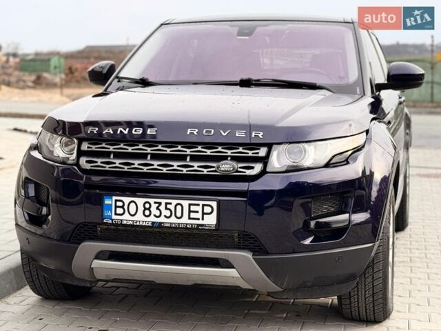 Синій Ленд Ровер Рендж Ровер Евок, об'ємом двигуна 2 л та пробігом 116 тис. км за 13999 $, фото 3 на Automoto.ua
