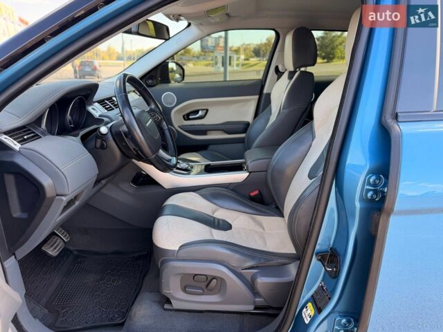 Синій Ленд Ровер Рендж Ровер Евок, об'ємом двигуна 2.18 л та пробігом 240 тис. км за 18900 $, фото 44 на Automoto.ua