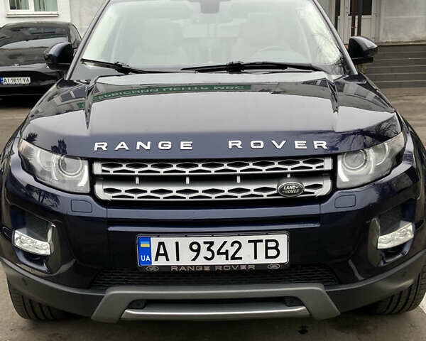 Синій Ленд Ровер Рендж Ровер Евок, об'ємом двигуна 2 л та пробігом 214 тис. км за 15650 $, фото 1 на Automoto.ua