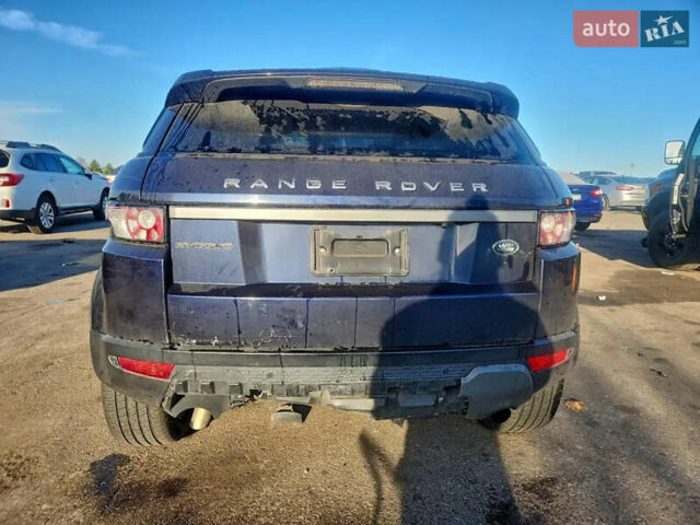 Синій Ленд Ровер Рендж Ровер Евок, об'ємом двигуна 2 л та пробігом 209 тис. км за 11700 $, фото 4 на Automoto.ua