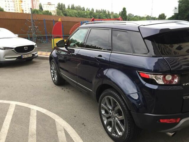 Синий Ленд Ровер Рендж Ровер Эвок, объемом двигателя 2 л и пробегом 99 тыс. км за 17500 $, фото 7 на Automoto.ua