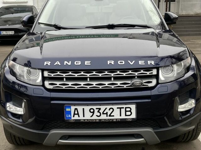 Синий Ленд Ровер Рендж Ровер Эвок, объемом двигателя 2 л и пробегом 161 тыс. км за 15900 $, фото 1 на Automoto.ua