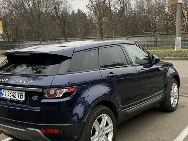 Синий Ленд Ровер Рендж Ровер Эвок, объемом двигателя 2 л и пробегом 161 тыс. км за 15900 $, фото 2 на Automoto.ua
