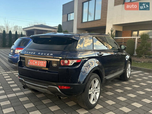 Синий Ленд Ровер Рендж Ровер Эвок, объемом двигателя 2 л и пробегом 156 тыс. км за 14499 $, фото 8 на Automoto.ua