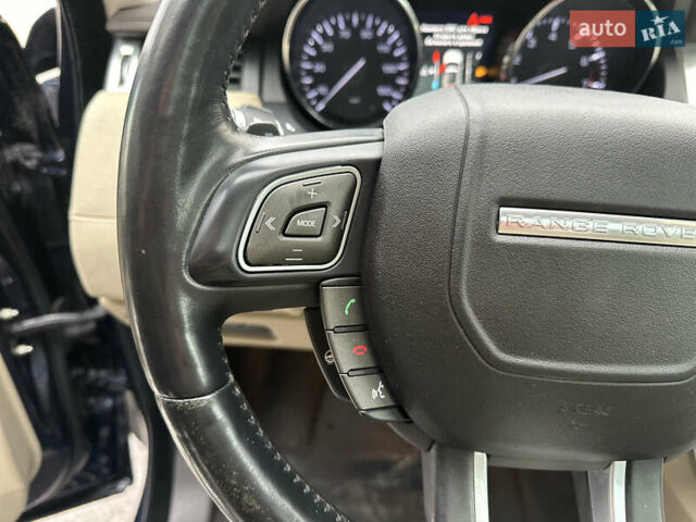 Синій Ленд Ровер Рендж Ровер Евок, об'ємом двигуна 2 л та пробігом 178 тис. км за 16299 $, фото 12 на Automoto.ua