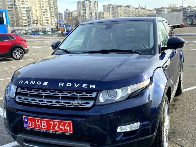 Синій Ленд Ровер Рендж Ровер Евок, об'ємом двигуна 2 л та пробігом 161 тис. км за 15550 $, фото 1 на Automoto.ua