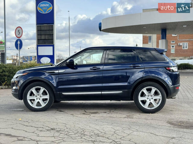 Синий Ленд Ровер Рендж Ровер Эвок, объемом двигателя 2 л и пробегом 176 тыс. км за 16200 $, фото 3 на Automoto.ua