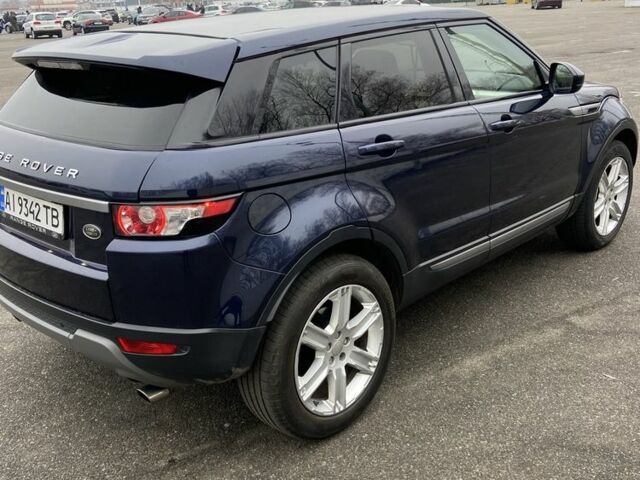 Синий Ленд Ровер Рендж Ровер Эвок, объемом двигателя 2 л и пробегом 161 тыс. км за 15900 $, фото 6 на Automoto.ua