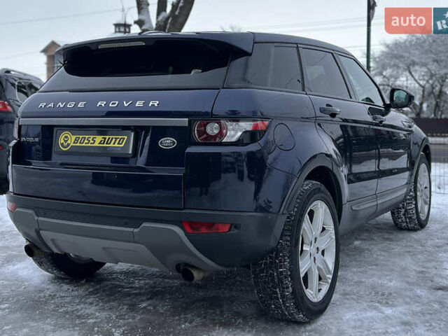 Синий Ленд Ровер Рендж Ровер Эвок, объемом двигателя 2 л и пробегом 217 тыс. км за 17000 $, фото 6 на Automoto.ua