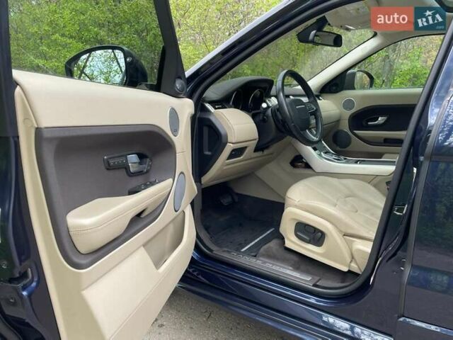 Синій Ленд Ровер Рендж Ровер Евок, об'ємом двигуна 2 л та пробігом 88 тис. км за 21000 $, фото 10 на Automoto.ua