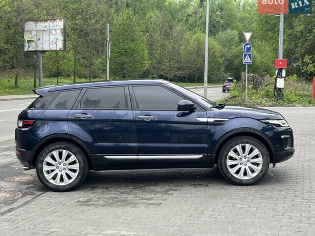 Синій Ленд Ровер Рендж Ровер Евок, об'ємом двигуна 2 л та пробігом 125 тис. км за 15640 $, фото 10 на Automoto.ua