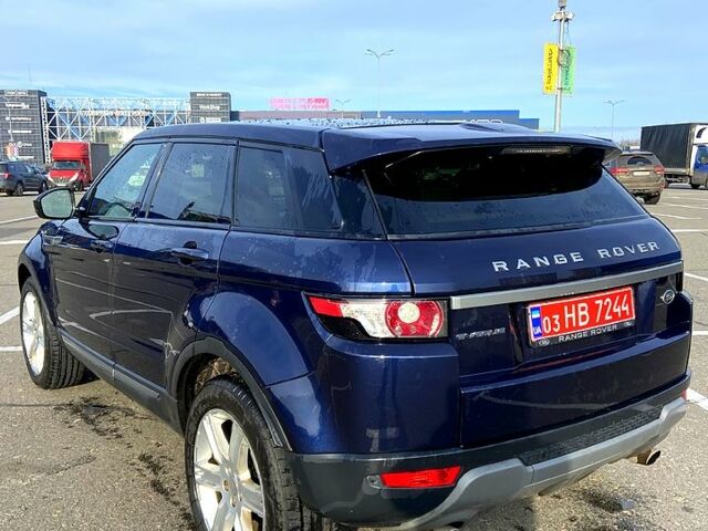 Синій Ленд Ровер Рендж Ровер Евок, об'ємом двигуна 2 л та пробігом 161 тис. км за 15550 $, фото 3 на Automoto.ua