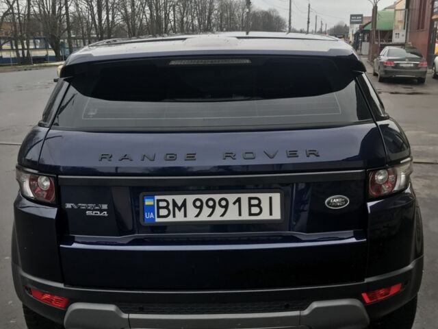 Синій Ленд Ровер Рендж Ровер Евок, об'ємом двигуна 2.2 л та пробігом 193 тис. км за 28700 $, фото 3 на Automoto.ua