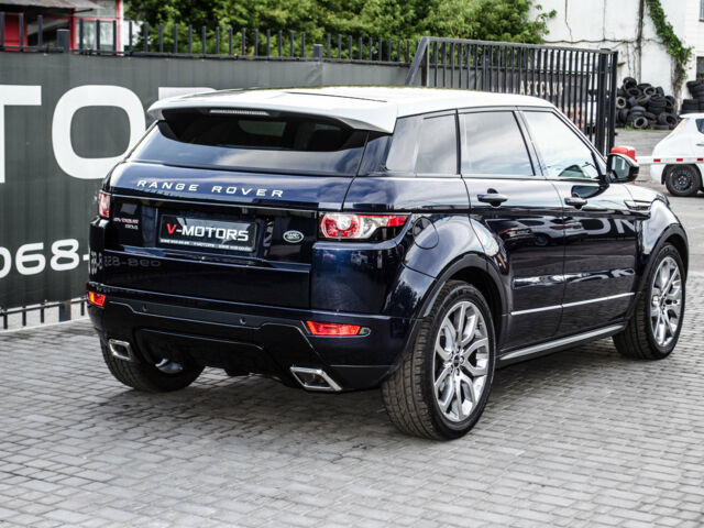 Синій Ленд Ровер Рендж Ровер Евок, об'ємом двигуна 2.2 л та пробігом 99 тис. км за 31999 $, фото 67 на Automoto.ua